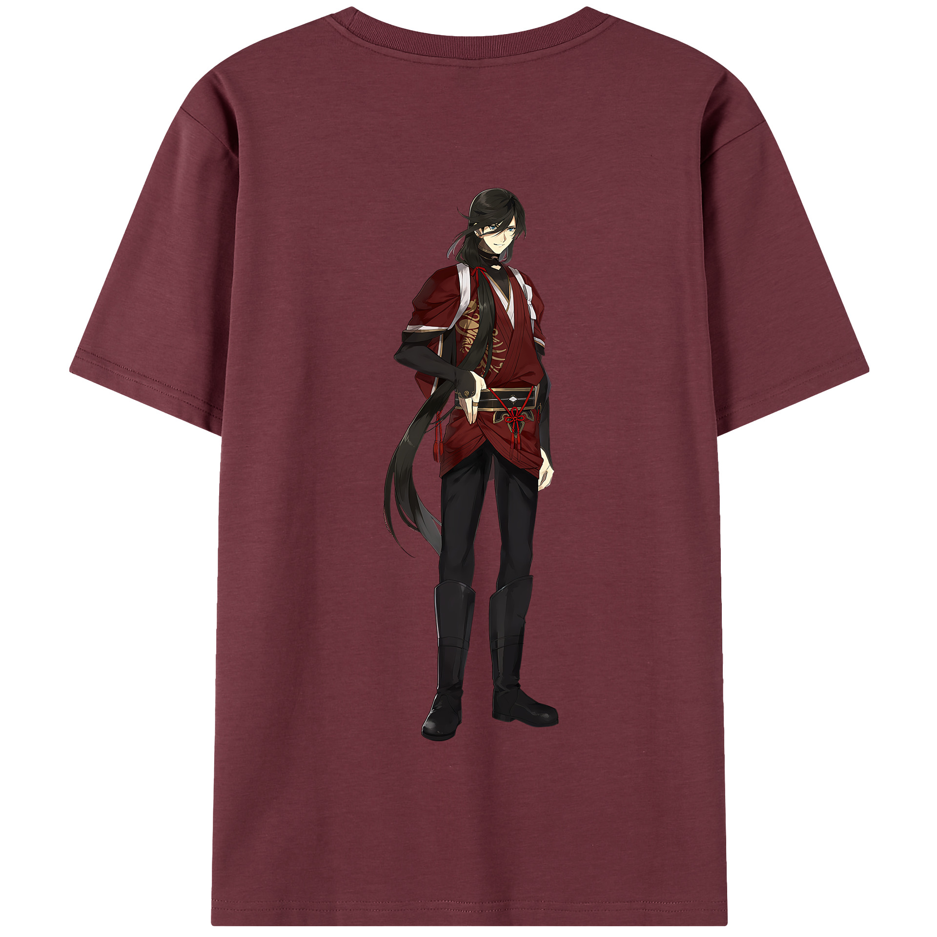 （画像用） 刀剣乱舞 Touken Ranbu 綿100％半袖Tシャツ（背面プリント）